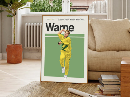 Shane Warne Poster Print