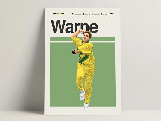 Shane Warne Poster Print