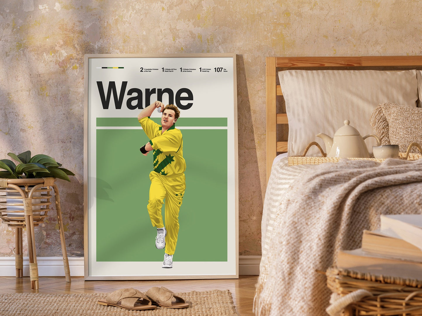 Shane Warne Poster Print