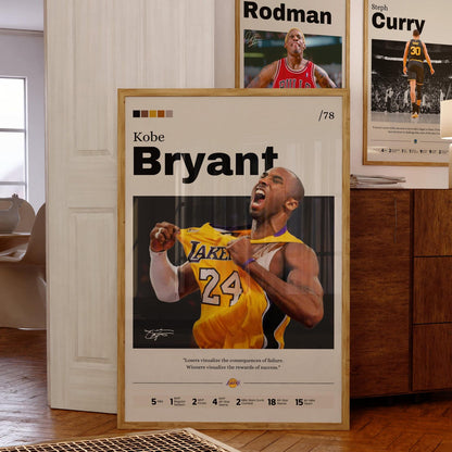 Kobe Bryant, signierte Unterschrift, LA Lakers, NBA, Basketball, Digitaldruck, Poster, Wand-Kunst-Dekor, Geburtstagsgeschenk, Ausdrucke