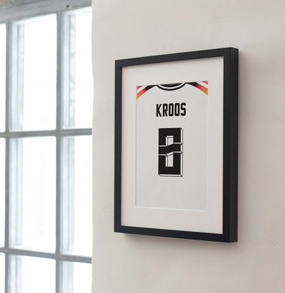 Toni Kroos Shirt Poster Print