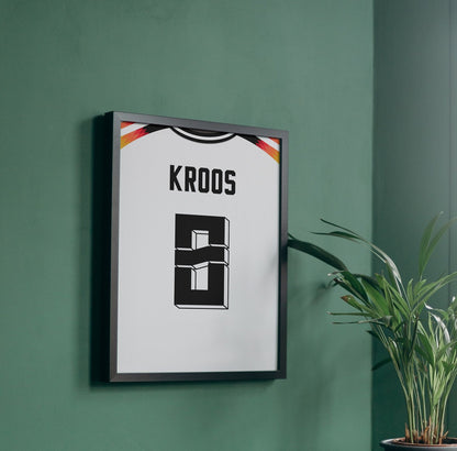 Toni Kroos Shirt Poster Print