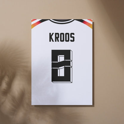 Toni Kroos Shirt Poster Print