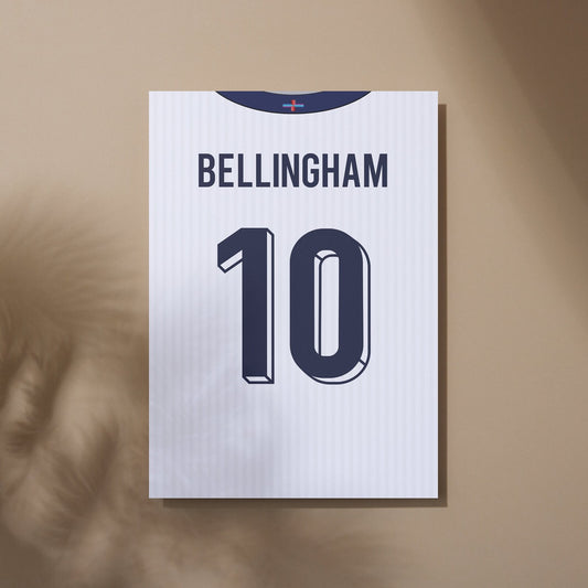 Jude Bellingham Shirt Poster Print