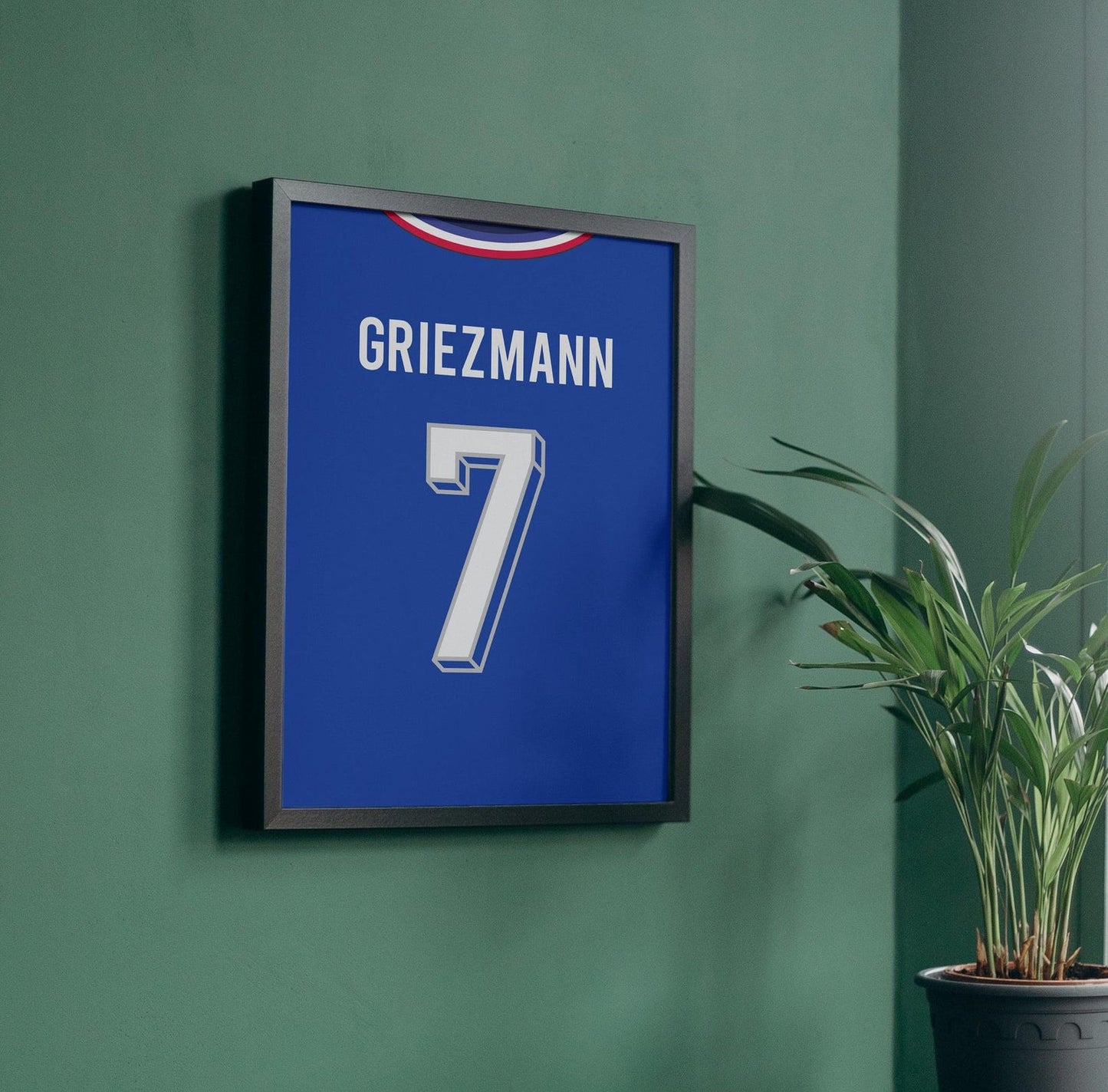 Antoine Griezmann Shirt Poster Print