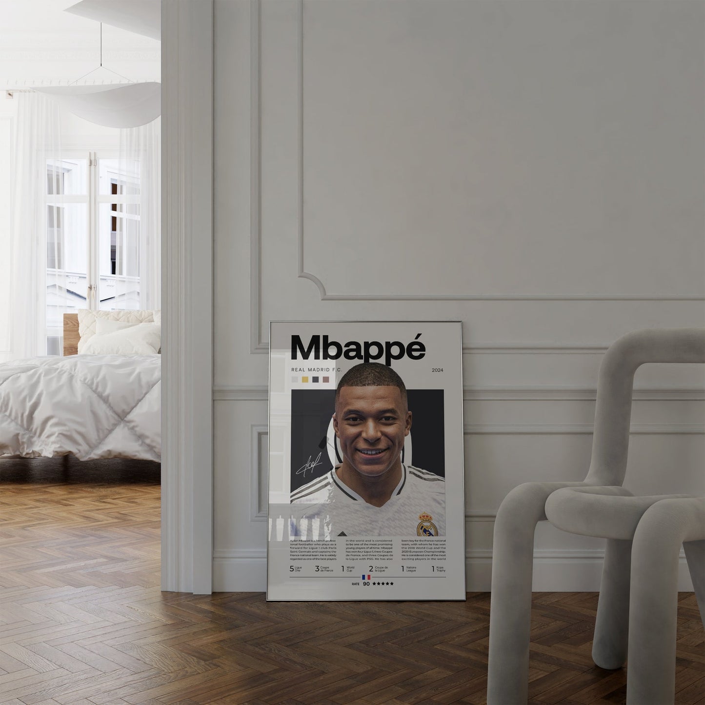 Kylian Mbappe Poster Print