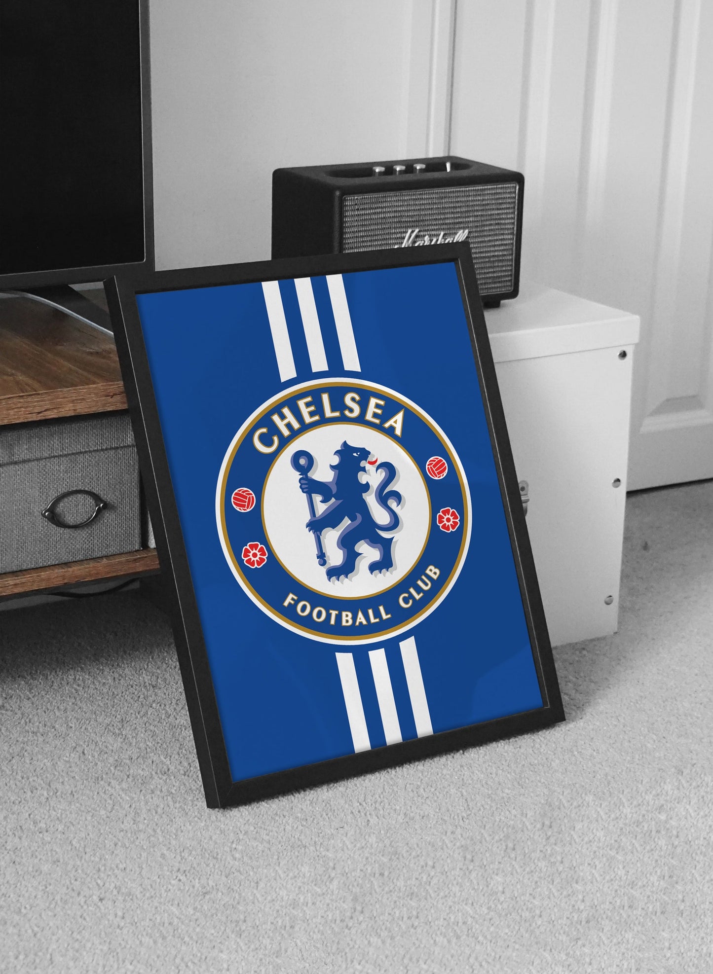 Chelsea "Blue Is The Colour" Set Of 2 Poster Prints