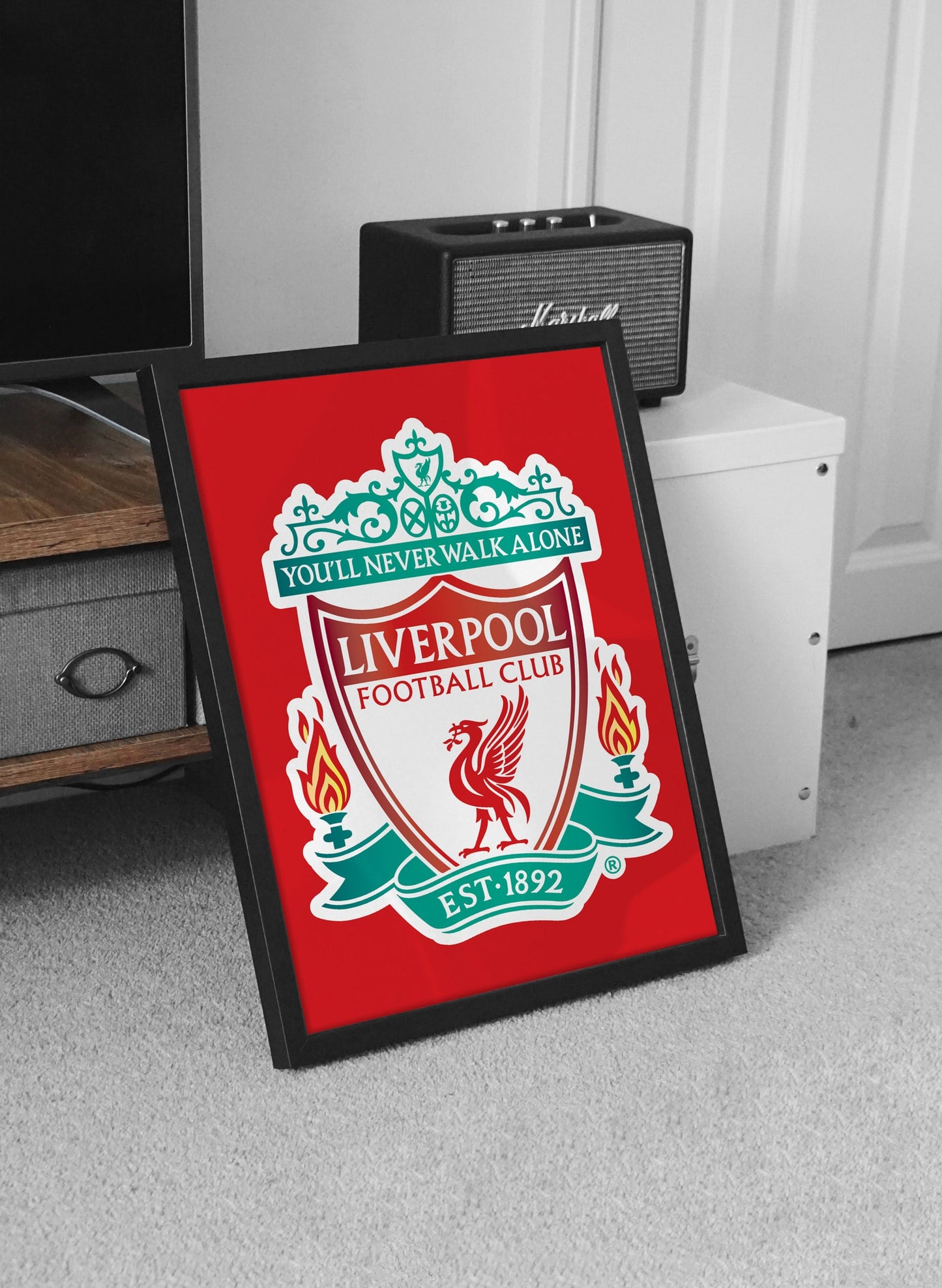 Liverpool "YNWA" Set Of 2 Poster Prints