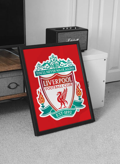 Liverpool "YNWA" Set Of 2 Poster Prints