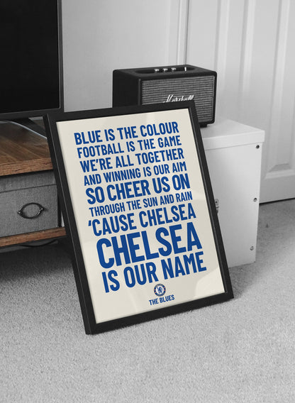 Chelsea "Blue Is The Colour" Set Of 2 Poster Prints