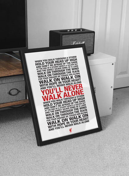 Liverpool "YNWA" Set Of 2 Poster Prints