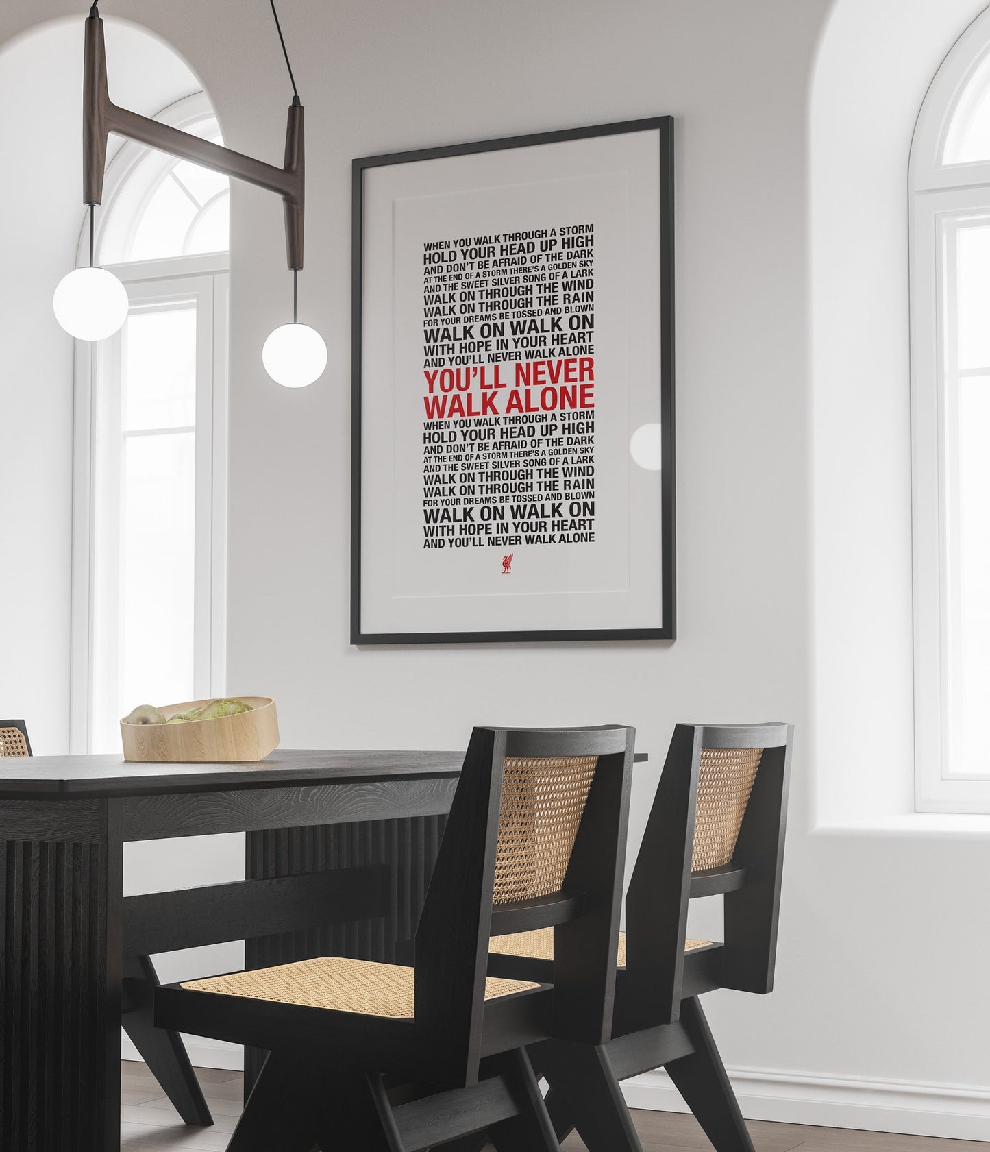 Liverpool "YNWA" Set Of 2 Poster Prints