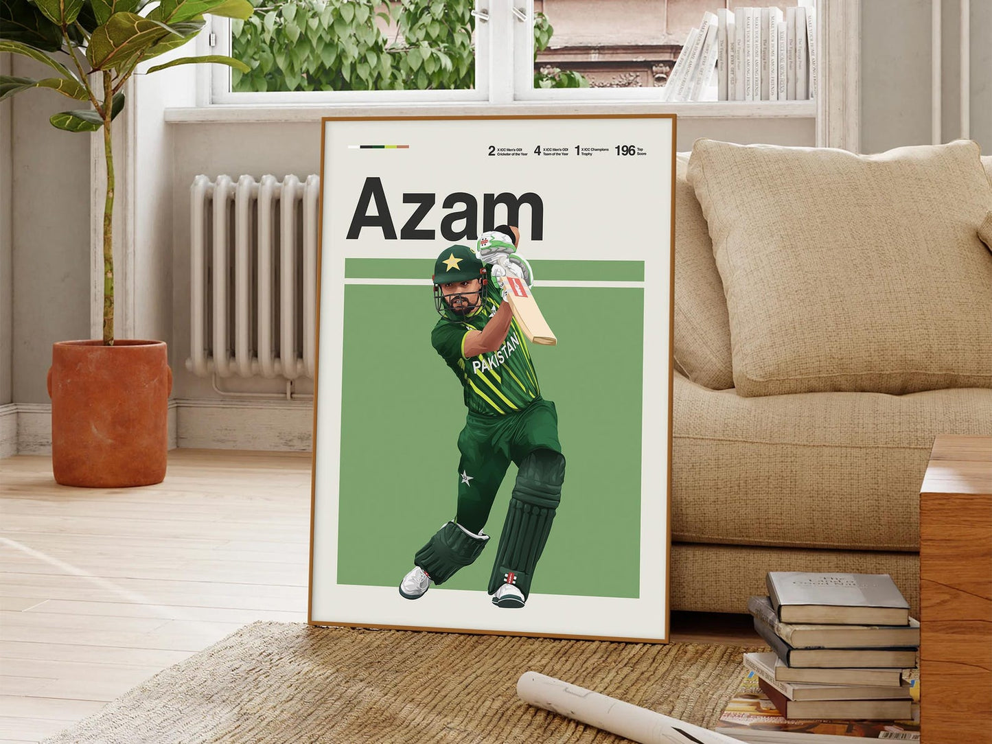 Babar Azam Poster Print