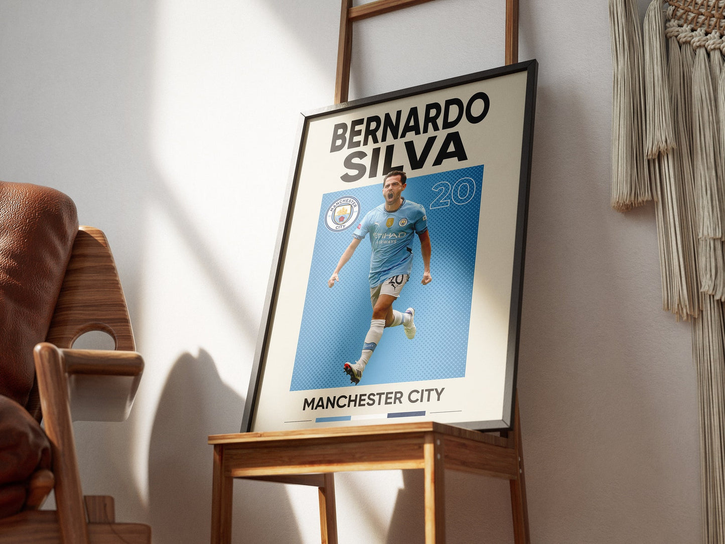 Man City Set Of 6 Poster Prints