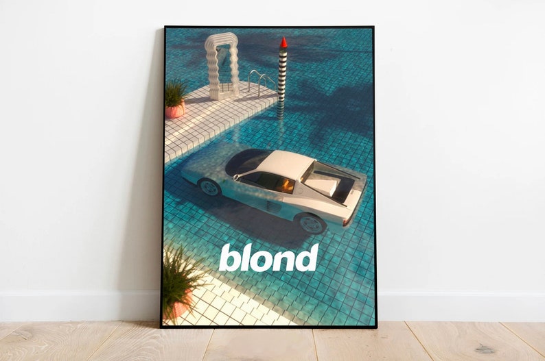 Frank Ocean "Blonde" Poster Print