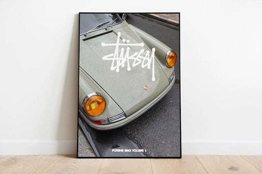 Stussy Porsche Poster Print