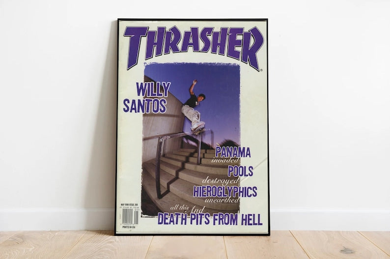 Thrasher Magazine Poster Print