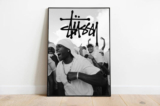 Stussy ASAP Rocky Poster Print