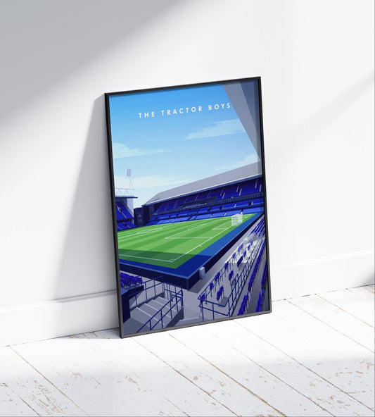 Ipswich Town Poster