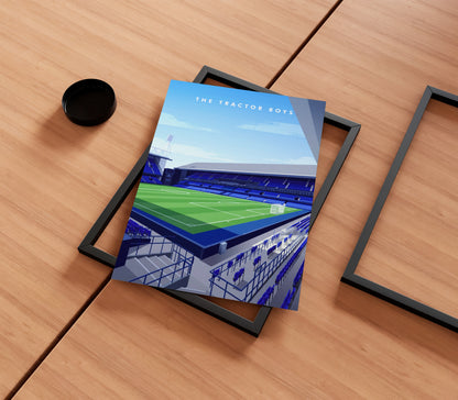 Ipswich Town Poster