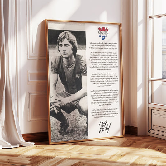 Johan Cruyff Poster