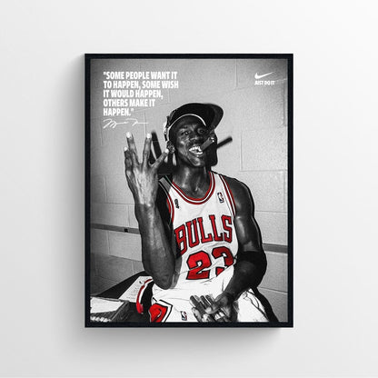 Michael Jordan Poster Print