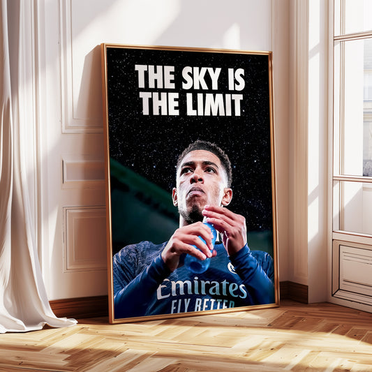 Jude Bellingham "Sky Is The Limit" Poster