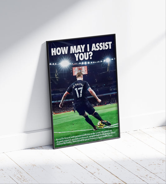 Kevin De Bruyne Poster