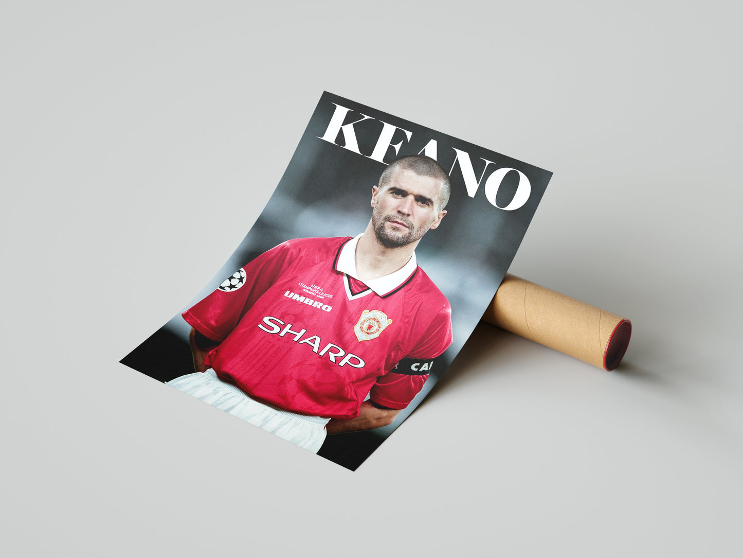 Roy Keane Poster Print