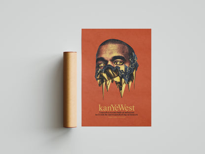 Kanye West "NEED A ROOM" Poster Print