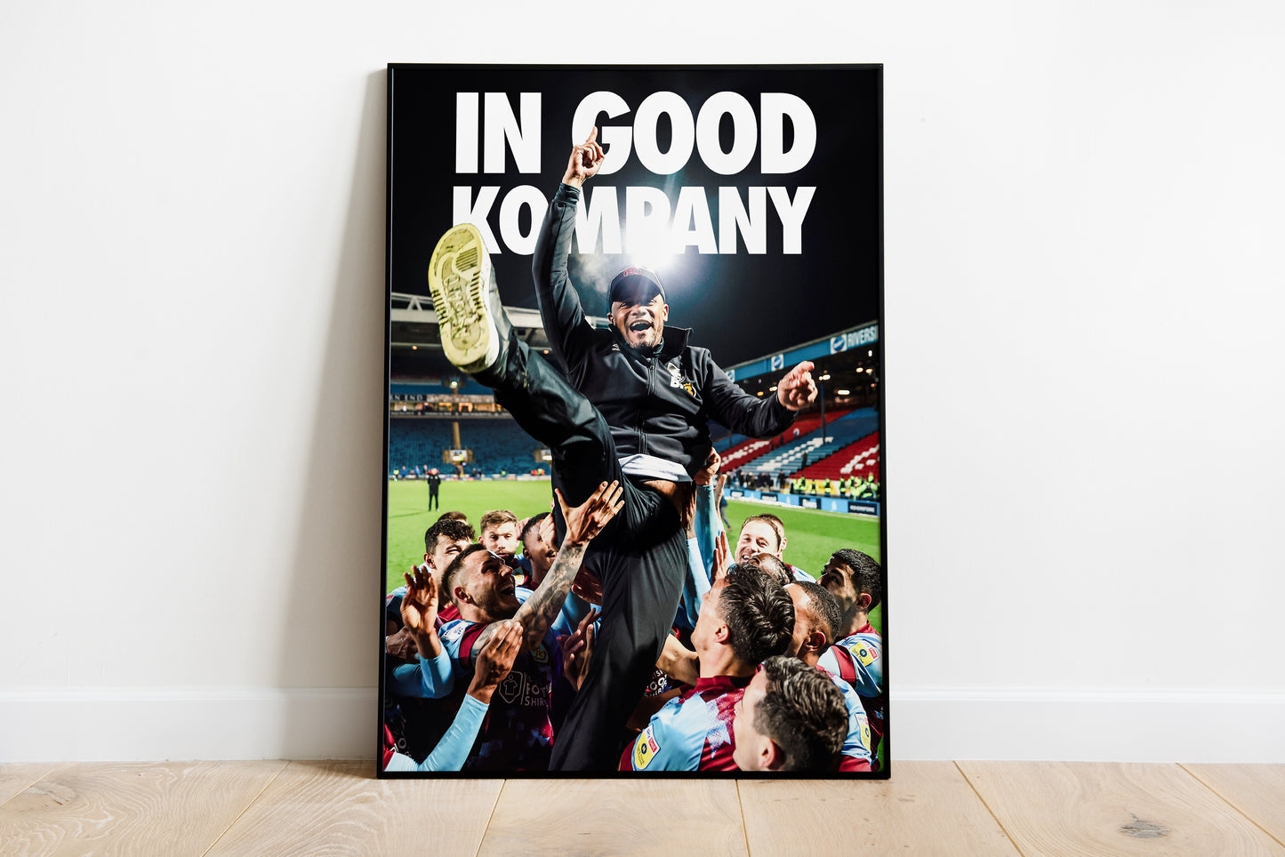 Vincent Kompany Burnley Poster Print