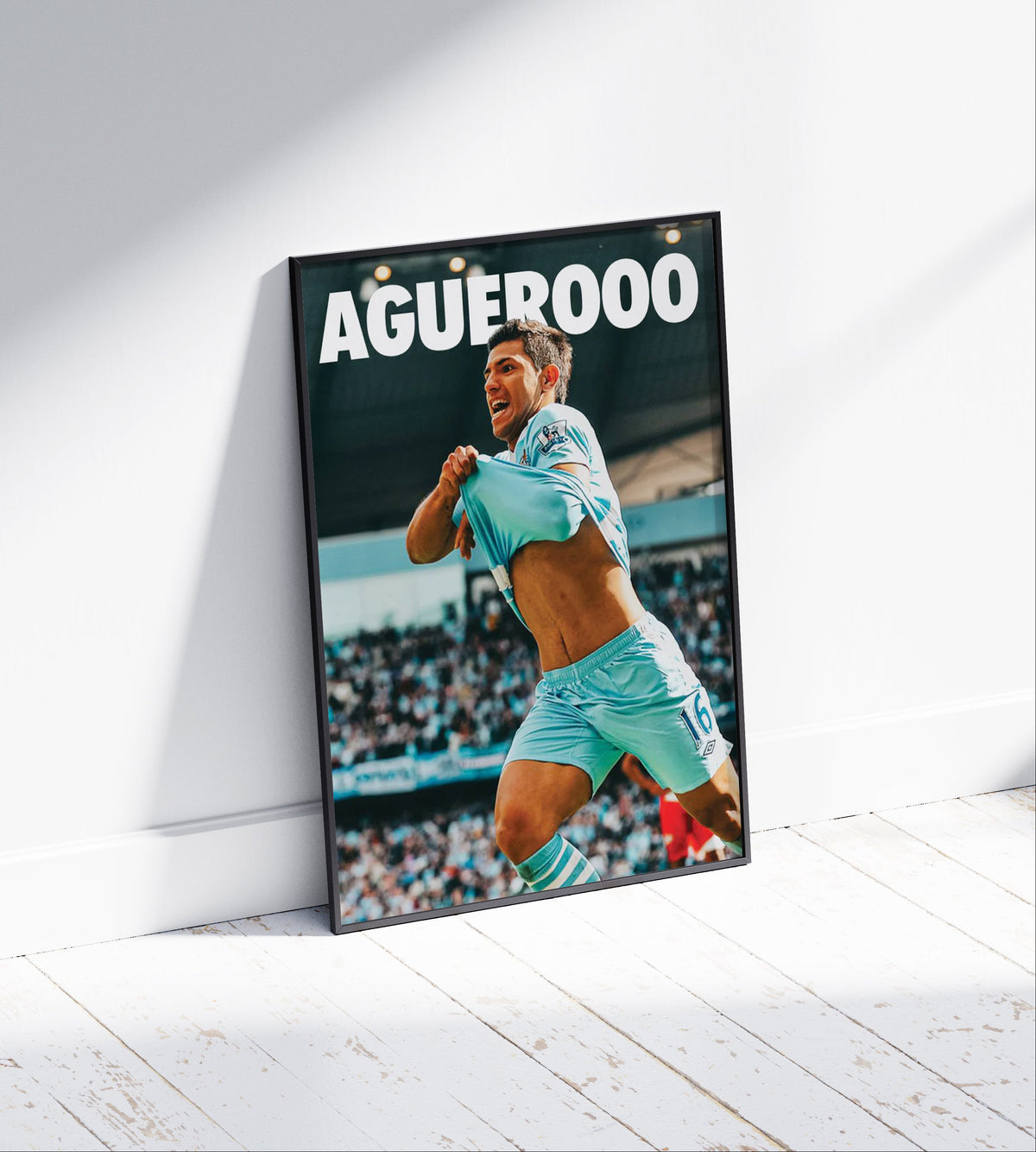 Sergio Aguero Poster