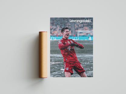 Robert Lewandowski Poster Print