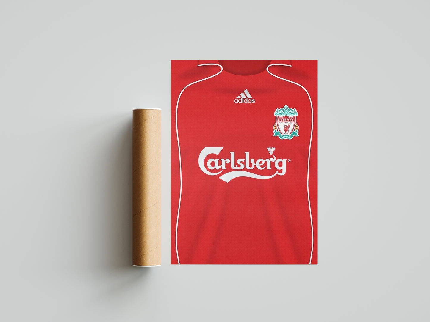 Liverpool Set Of 3 Shirt Poster Prints