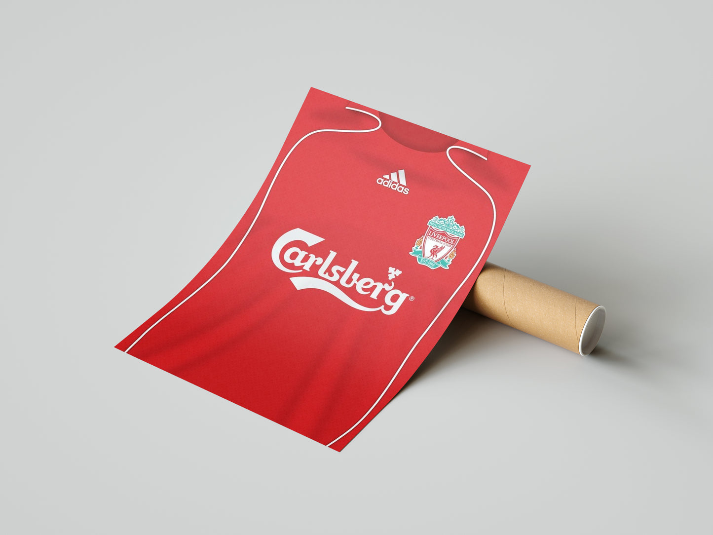 Liverpool Set Of 3 Shirt Poster Prints