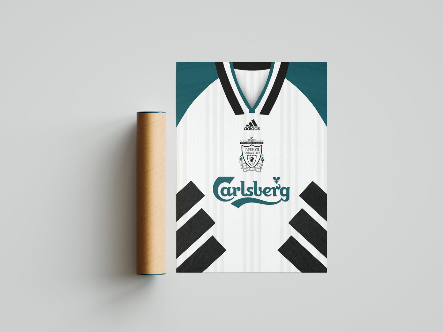 Liverpool Set Of 3 Shirt Poster Prints