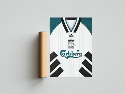 Liverpool Set Of 3 Shirt Poster Prints