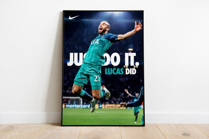 Lucas Moura Poster Print