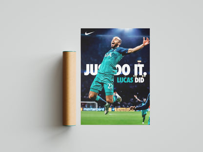 Lucas Moura Poster Print