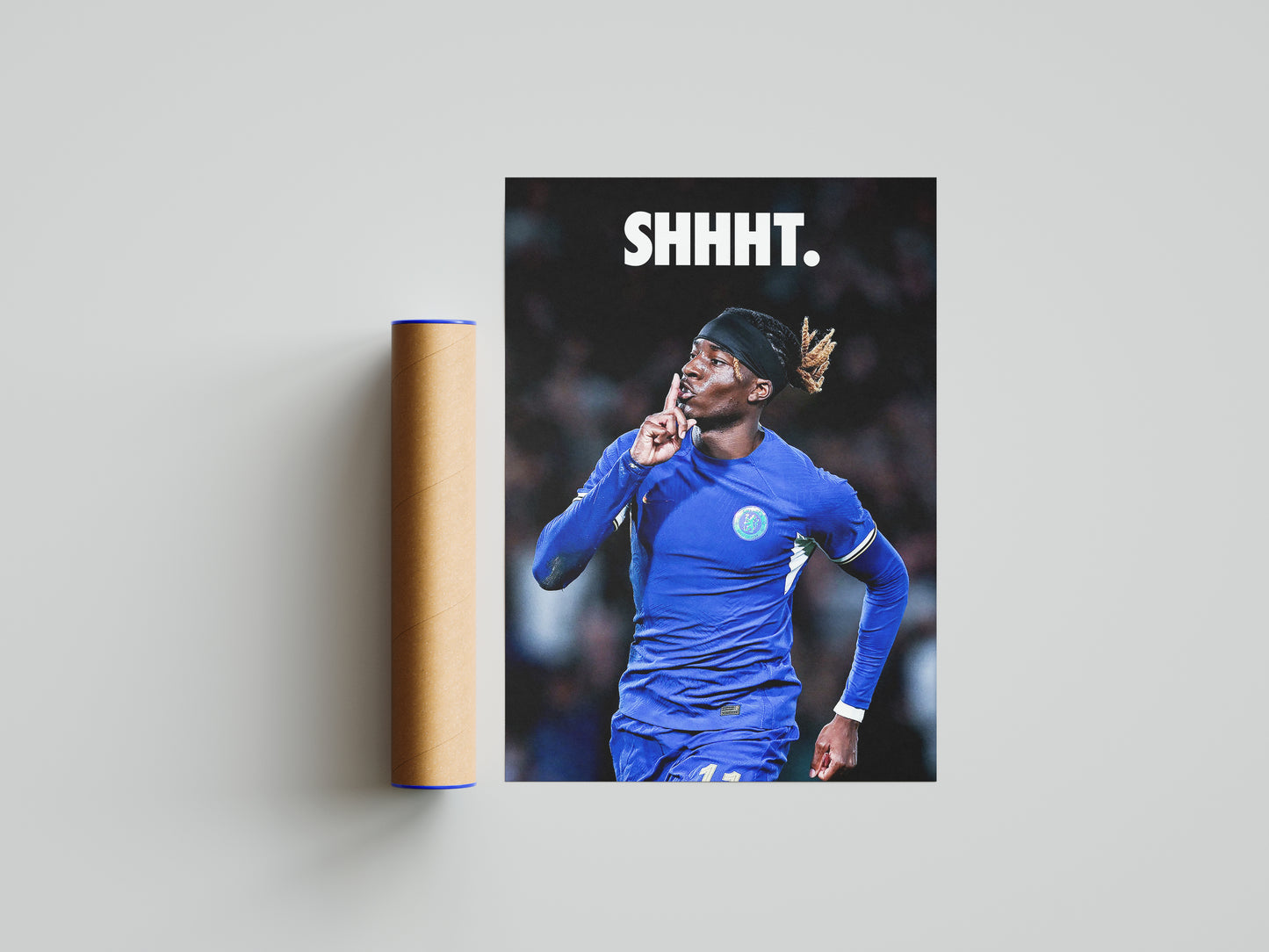 Noni Madueke "Shhht" Poster Print