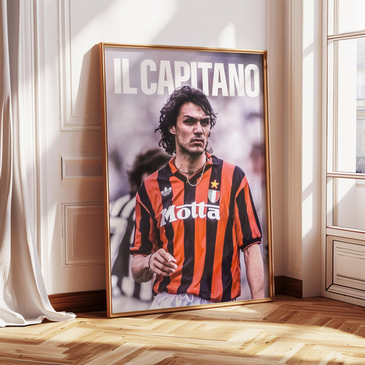 Paolo Maldini Poster