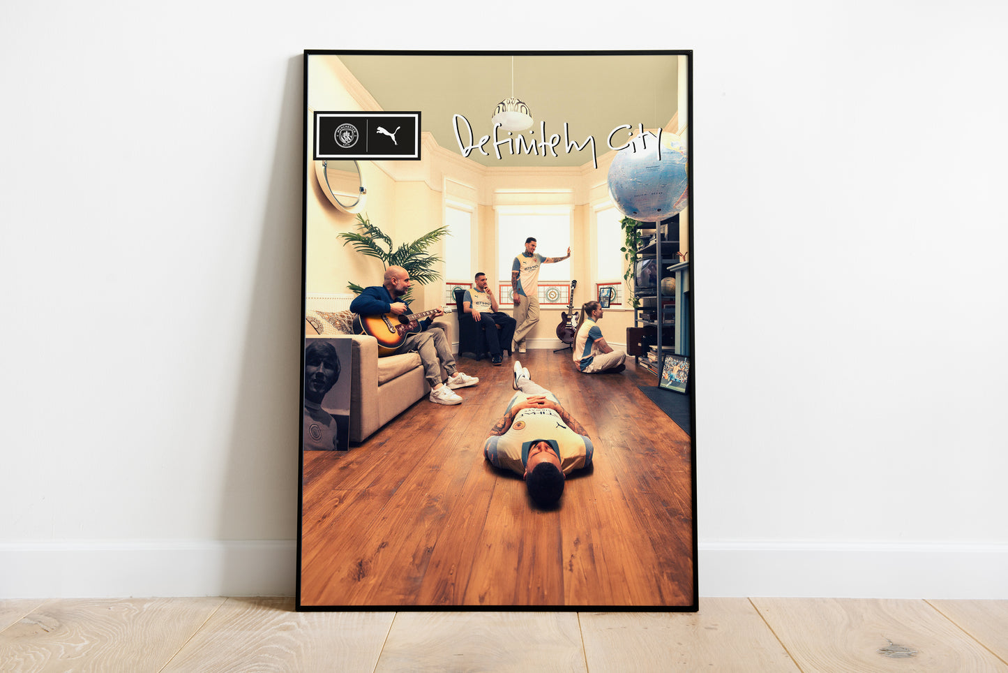 Man City Poster Print