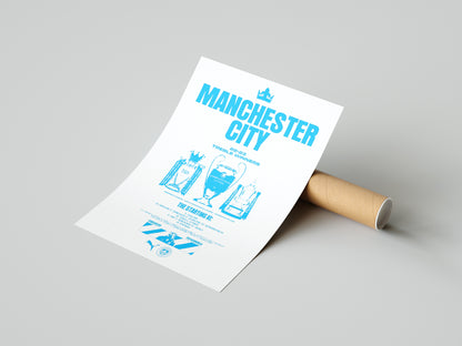 Man City Poster