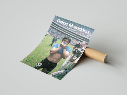 Diego Maradona Poster Print