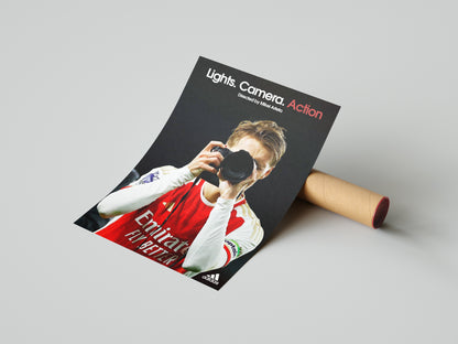 Martin Odegaard Poster Print