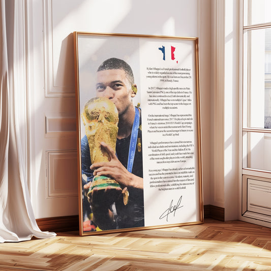 Kylian Mbappe Poster