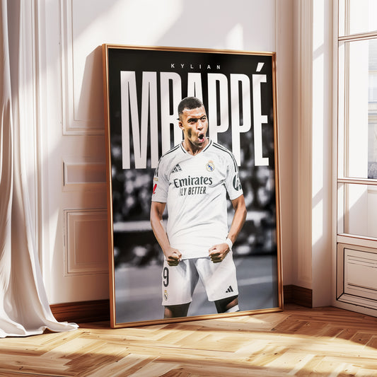 Kylian Mbappe Poster