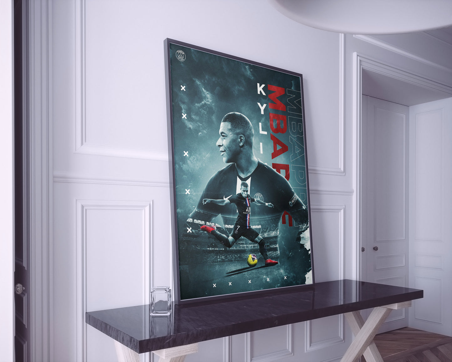 Kylian Mbappe Poster Print