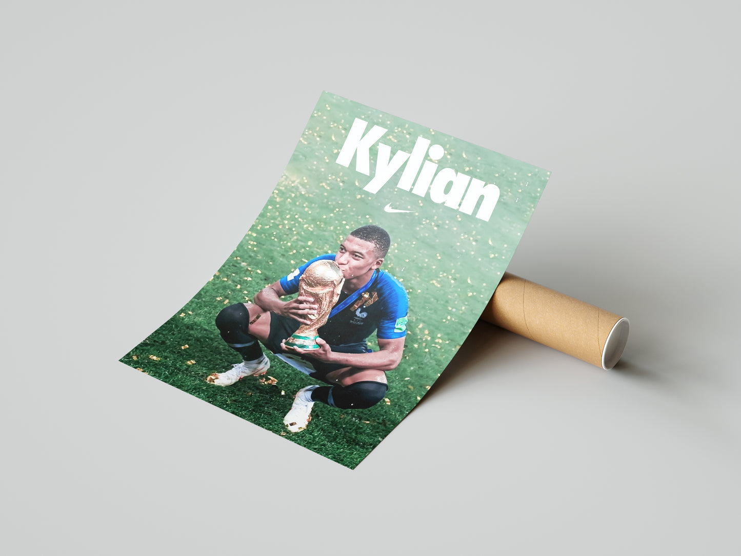 Kylian Mbappe Poster Print