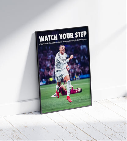 Kylian Mbappe Poster